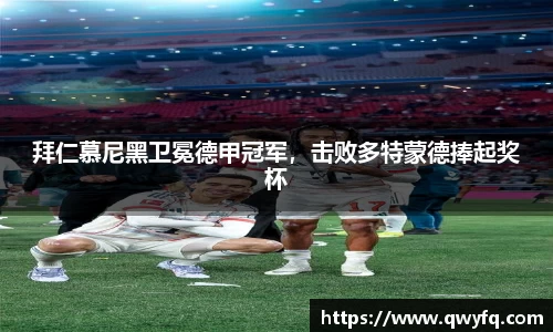 拜仁慕尼黑卫冕德甲冠军，击败多特蒙德捧起奖杯